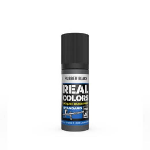 REAL COLOR RUBBER BLACK 17ml