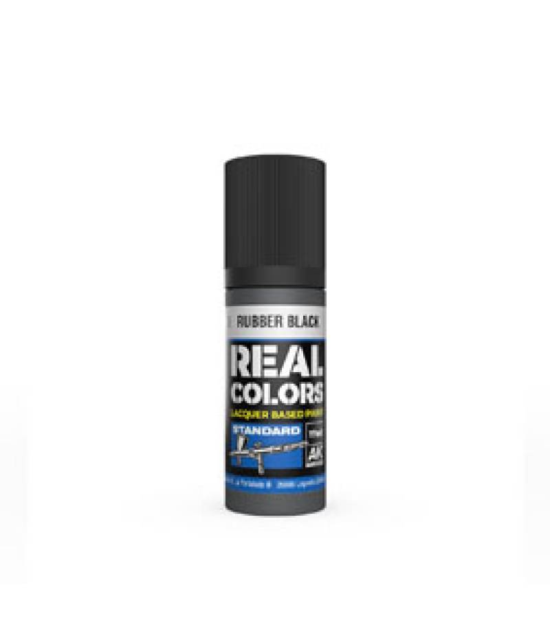 REAL COLOR RUBBER BLACK 17ml