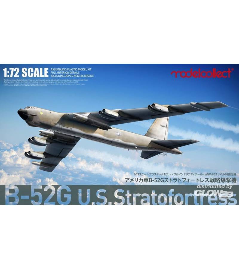 1:72 USAF B-52G STRATOFORTRESS STRATEGIC BOMBER