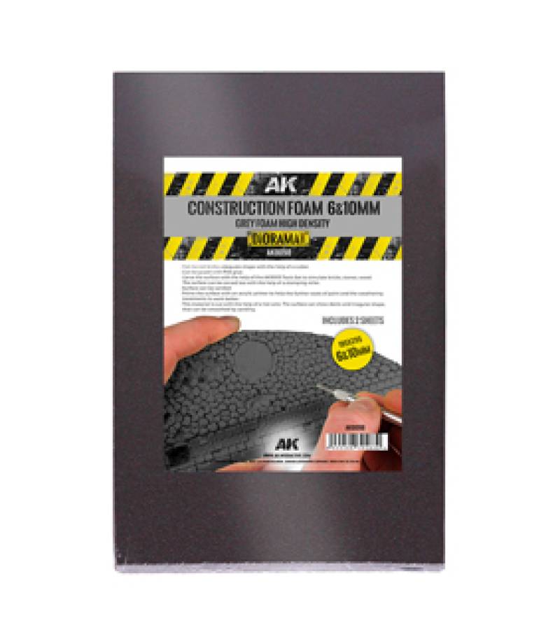 CONSTRUCTION FOAM 6& 10MM GREY