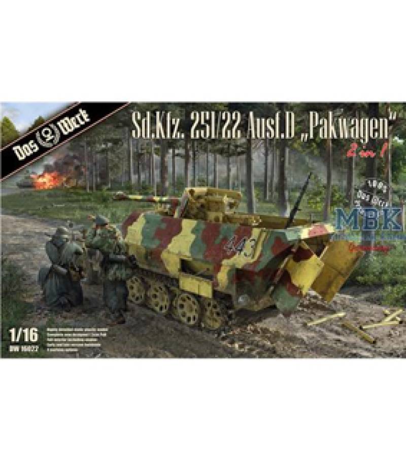 1:16 SD.KFZ. 251/22 AUSF.D "PAKWAGEN"