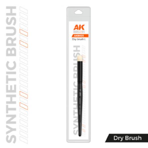 AK SYNTHETIC DRY BRUSH - L