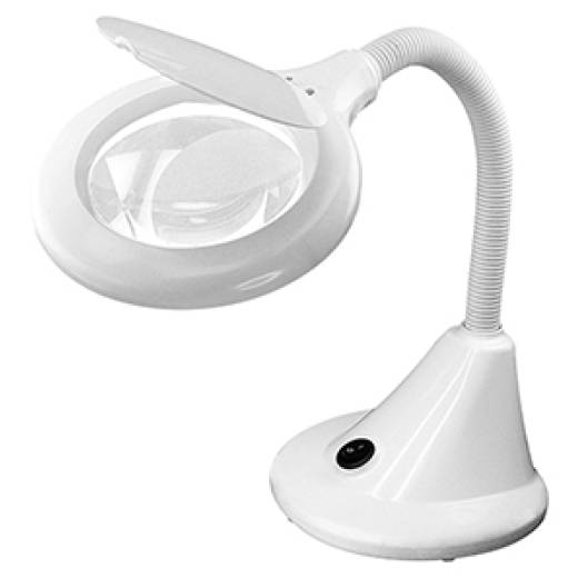 LED FLEXI MAGNIFIER LAMP 18LED'S 6.5W