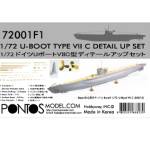 1:72 U-BOOT TYPE VII C SUB PHOTOETCH SET