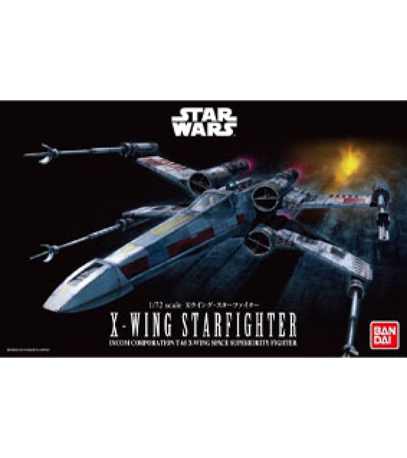 1:72 X-WING STARFIGHTER  STAR WARS BANDAI