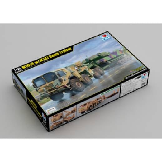 1:35 M1014 w/M747 SEMI TRAILER