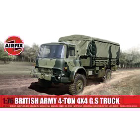 1:76 BRITISH ARMY 4-TON 4X4 G.S TRUCK