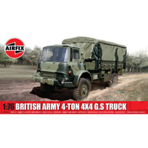 1:76 BRITISH ARMY 4-TON 4X4 G.S TRUCK