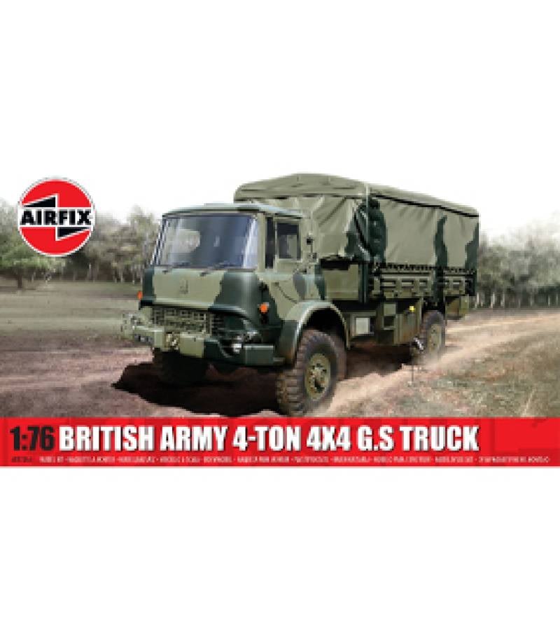 1:76 BRITISH ARMY 4-TON 4X4 G.S TRUCK