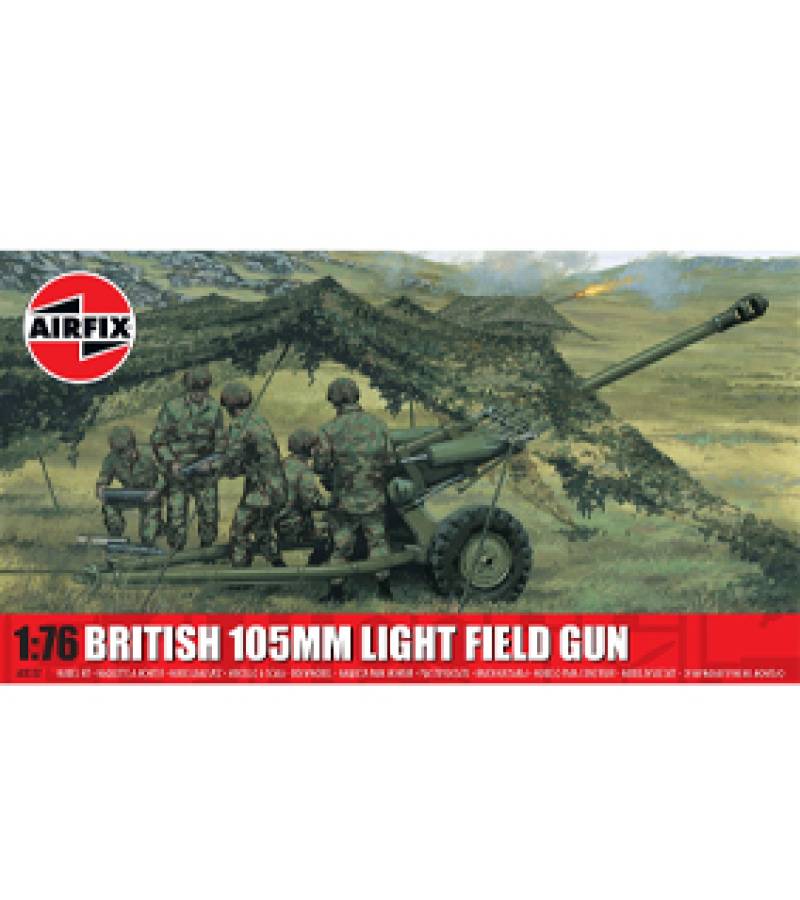 1:76 BRITISH 105mm LIGHT FIELD GUN