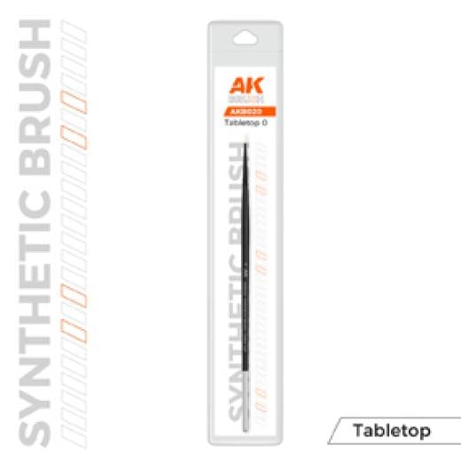 AK SYNTHETIC TABLETOP BRUSH 0