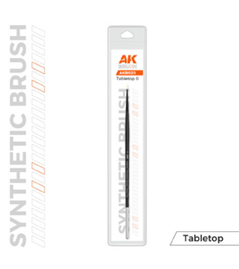 AK SYNTHETIC TABLETOP BRUSH 0