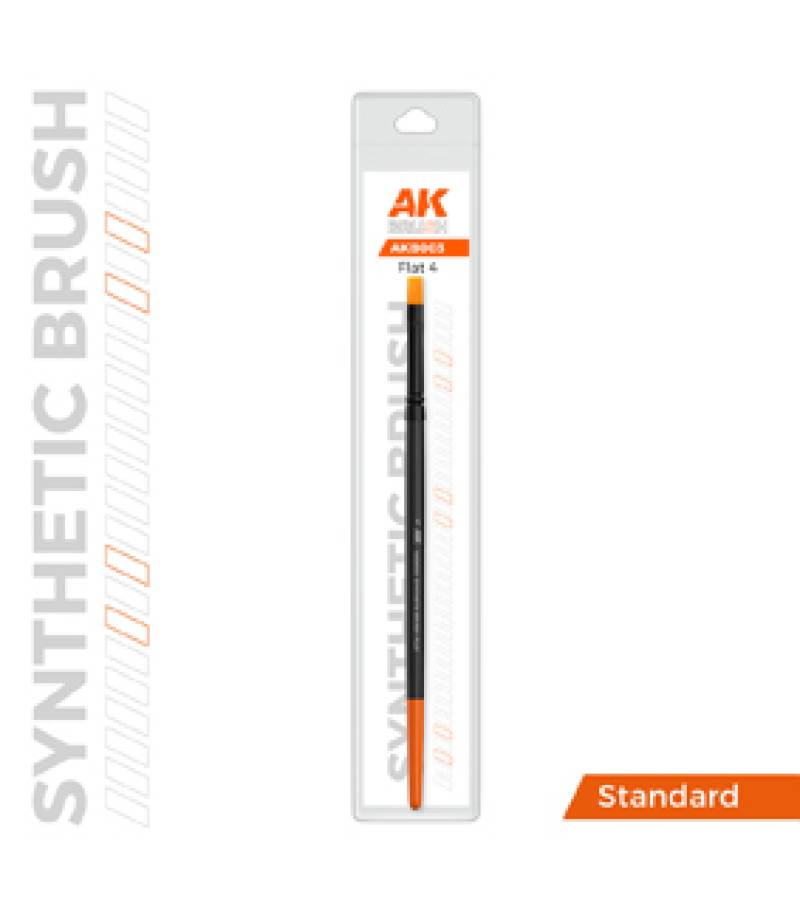 AK SYNTHETIC BRUSH FLAT 4
