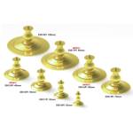 BUFFED AND POLISHED SOLID BRASS PEDESTALS TYPE 60