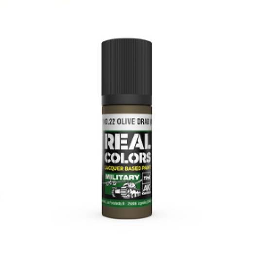 REAL COLOR No.9/No.22 OLIVE DRAB (WWII) 17ml