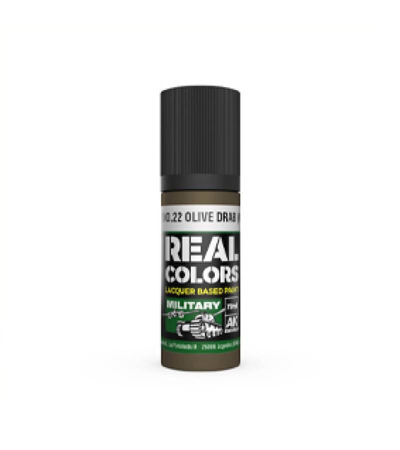 REAL COLOR No.9/No.22 OLIVE DRAB (WWII) 17ml