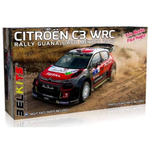 1:24 CITROEN C3 WRC BREEN RALLY FINLAND 2017
