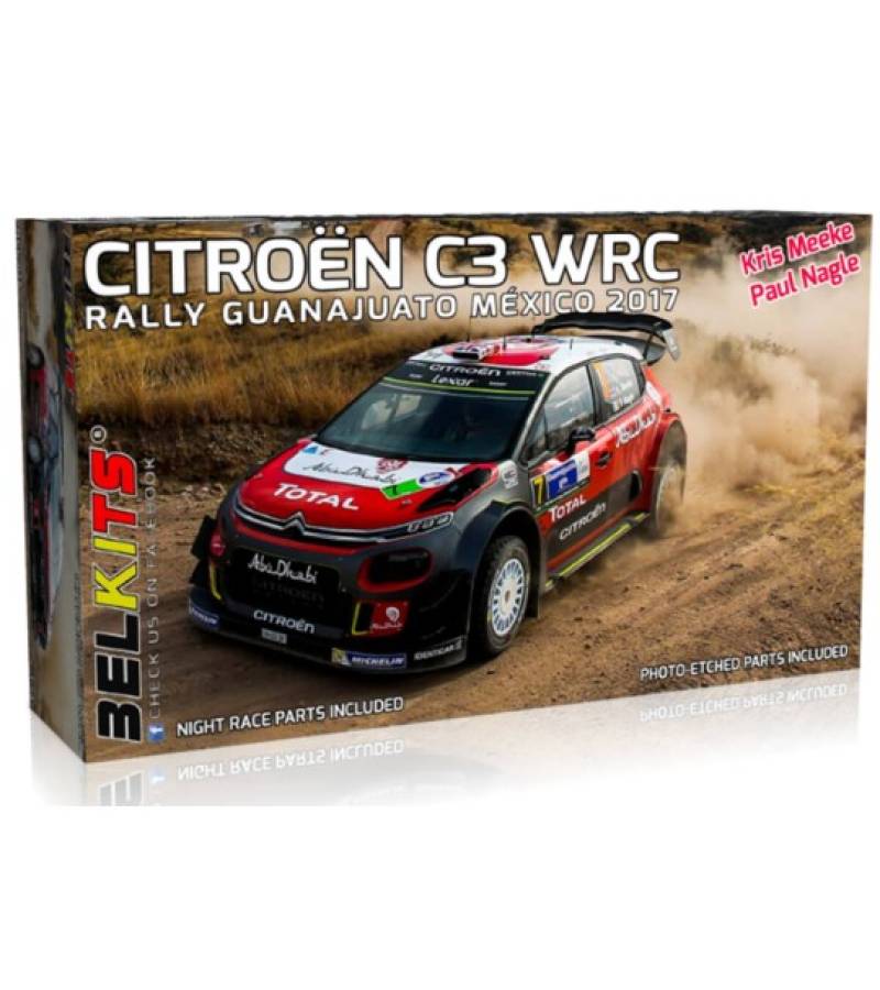 1:24 CITROEN C3 WRC BREEN RALLY FINLAND 2017