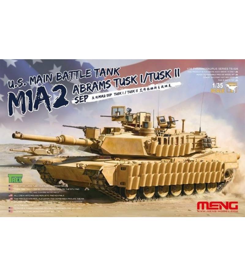 1:35 U.S. MAIN BATTLE TANK M1A2 SEP TUSK I/