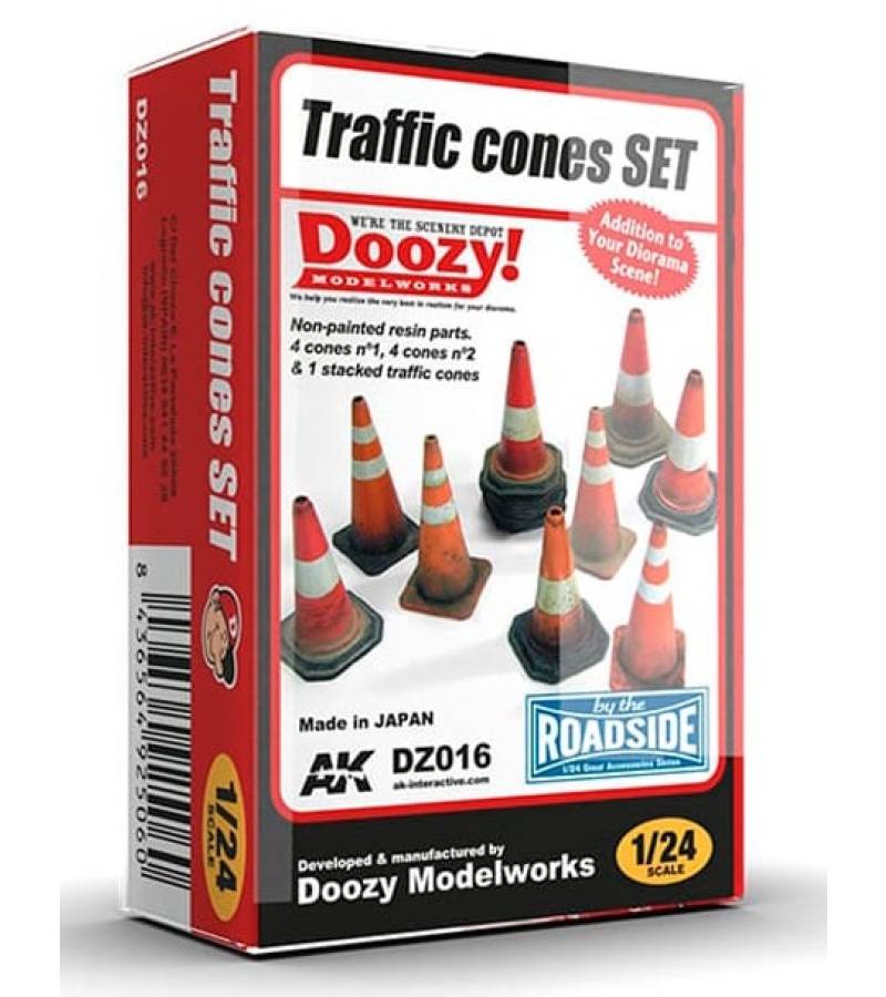 1:24 TRAFFIC CONES SET