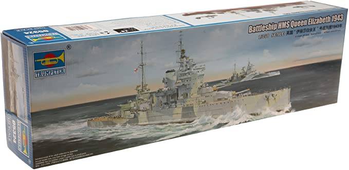 1:350 BATTLESHIP HMS QUEEN ELIZABETH - Malta Scale Model Shop