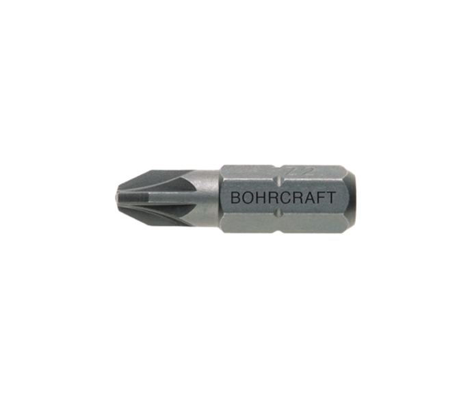 Screwdriver Bit 1/4" for Pozidriv screws PZ 0 x 25mm