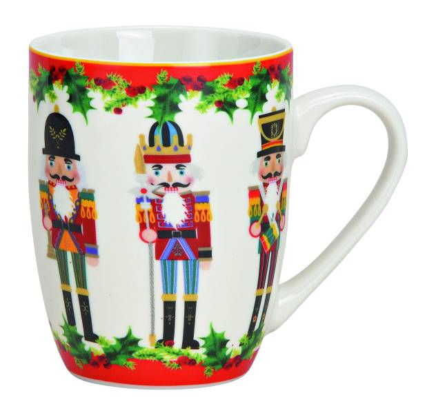 Nutcracker Porcelain Mug