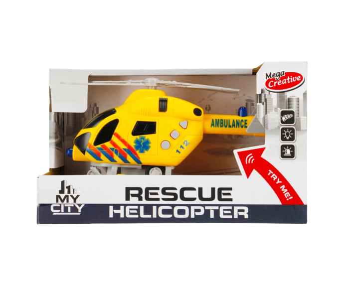 My City Rescue Helicopter (with light and sound)