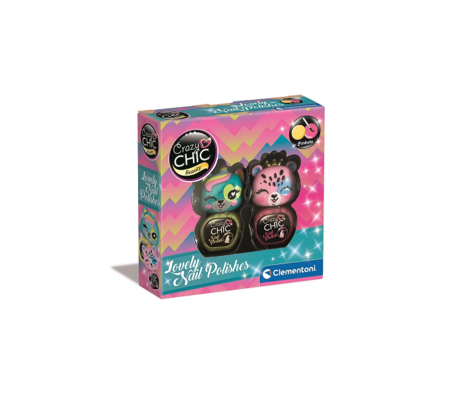 Clementoni Nail Polish Set - Crazy Chic Lovely Bears