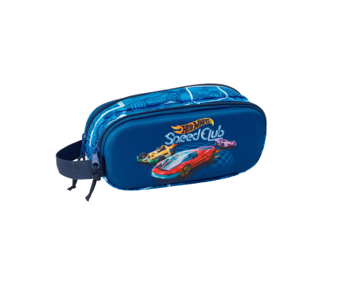 Hot Wheels 3D Double Pencil Case