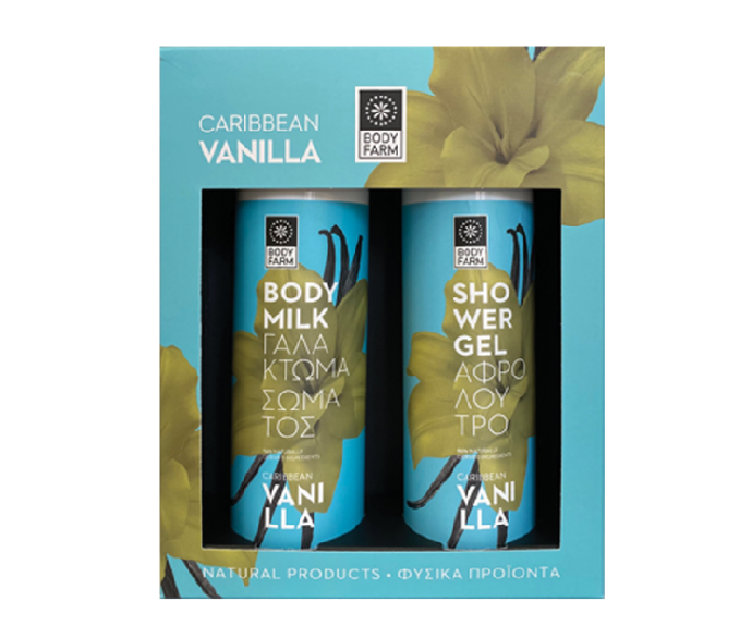 GIFT SET CARIBBEAN VANILLA GEL / BODY MILK 250ml