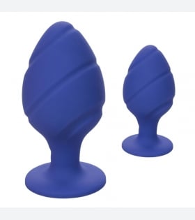 CALEX CHEEKY ANAL PLUGS PURPLE