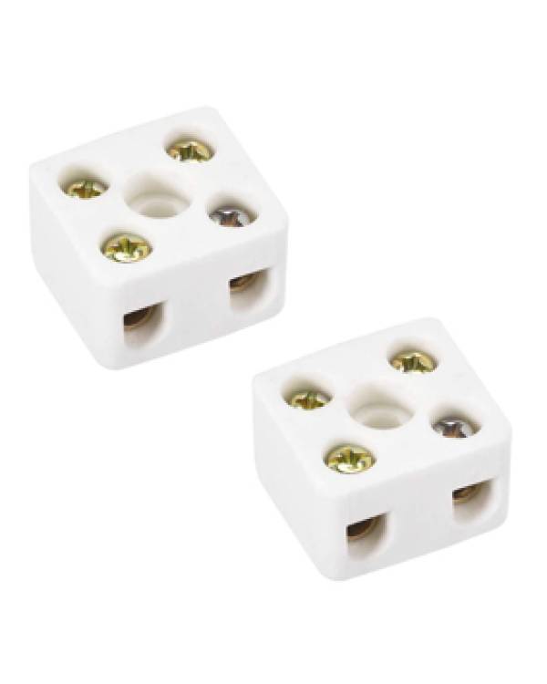 CONNECTOR PORCELAIN 3WAY LARGE (Bx10)
