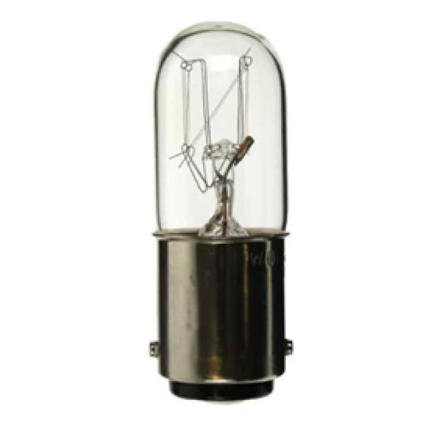 APPLIANCE LAMP 240V 15W BA15D