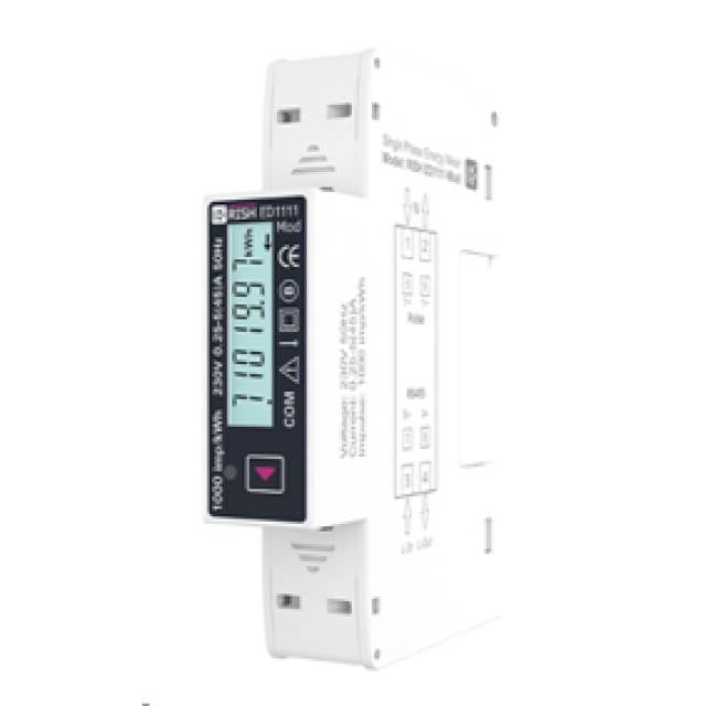 KWH 1P 1MOD DIRECT DIN RAIL 45A 230V DIG ED1111