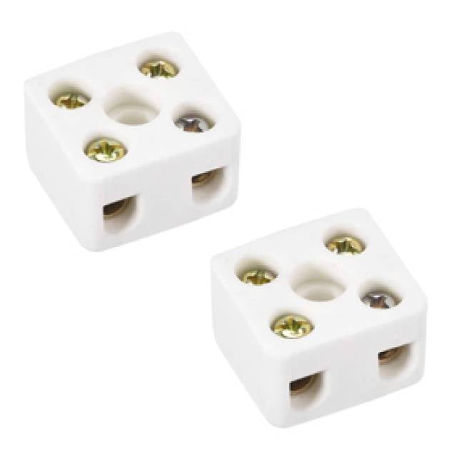 CONNECTOR PORCELAIN 3WAY SMALL (Bx20)