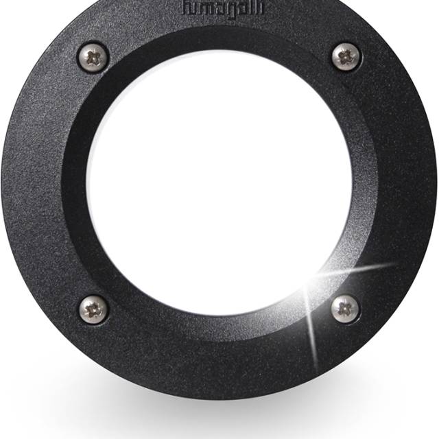 LETI 100 RD PLAIN GX53 3w CCT OPAL DIF BLK (Bx48)