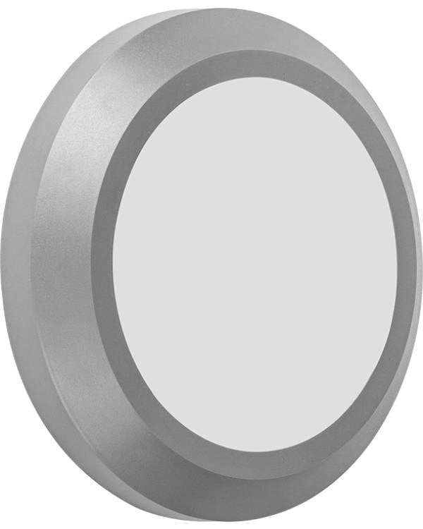 LED PLAIN WALL RND 3W 230V IP65 4000K GRY (Bx20)