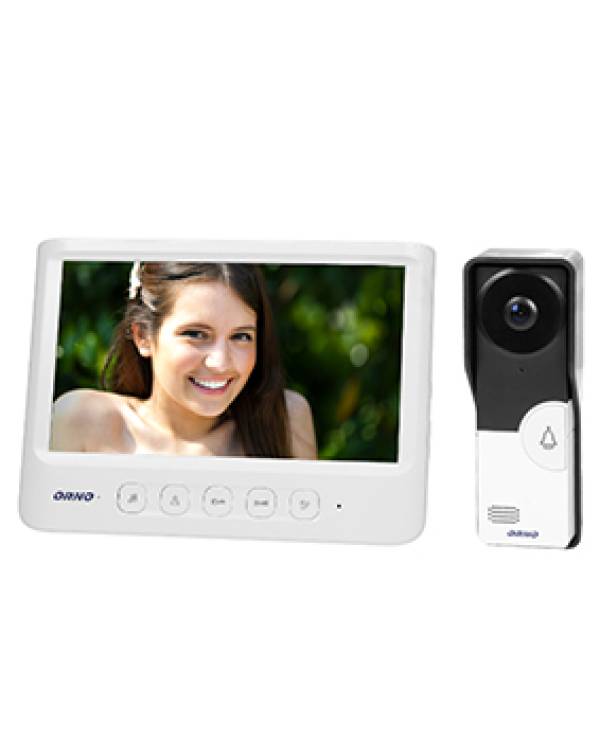 SINGLE RES VIDEO DOORPHONE SET IMAGO 7" WHT