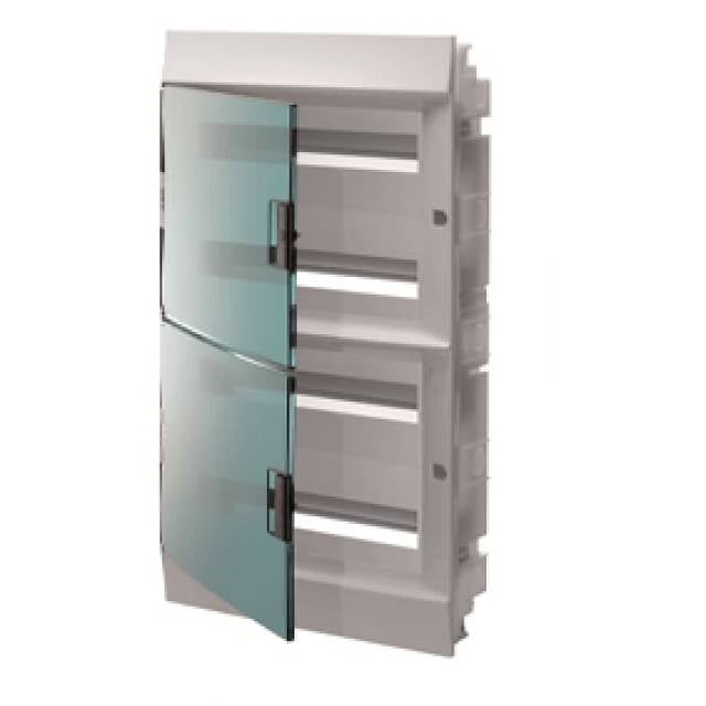 MISTRAL 41F IP41 72 MOD FLUSH T/LID W/E&N ABB