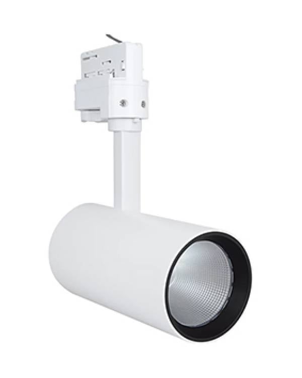 LED TRACK  SPOT D75 25W/3000K 90RA NFL WHT