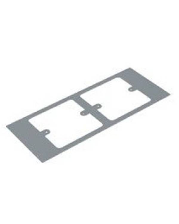 PLATE for 2x1 GANG MT PLATE WITH 2 3X3