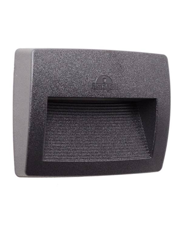 LORENZA 190 RECT SURFAC R7s 7.5w CCT BLK IP55 Bx24