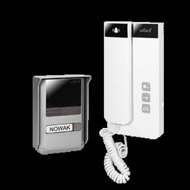 2 WIRE DOORPHONE SET SURF SALEM WHT