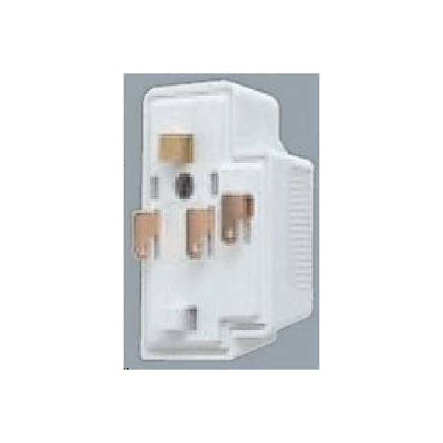 MK ESSENTIALS CLICK IN 4 PLUG WHITE