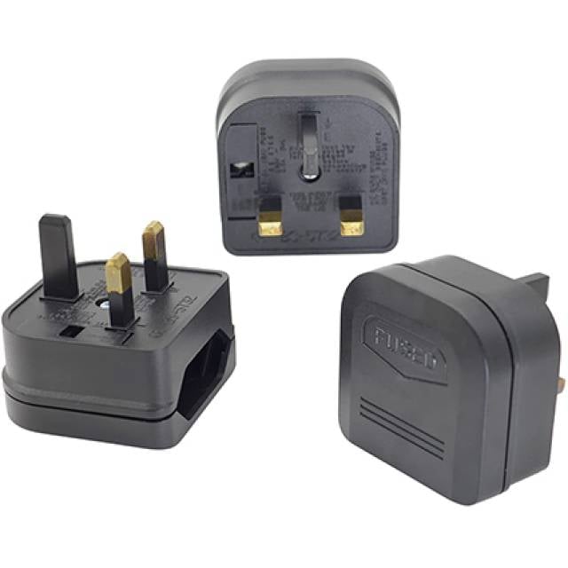 5A EURO PLUG CONVERTERS 2PIN-13A BS