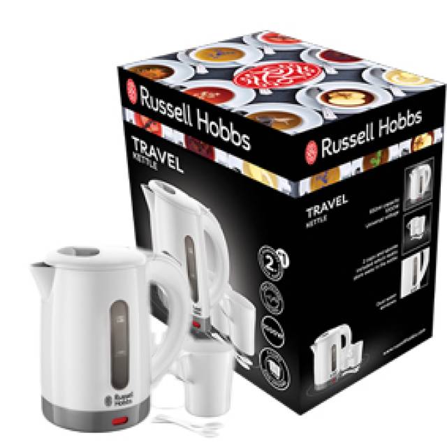 RH KETTLE 0.85LTR TRAVEL WHITE