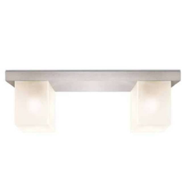 FLY SILVER BAR 2x33w G9 LAMPS INCL