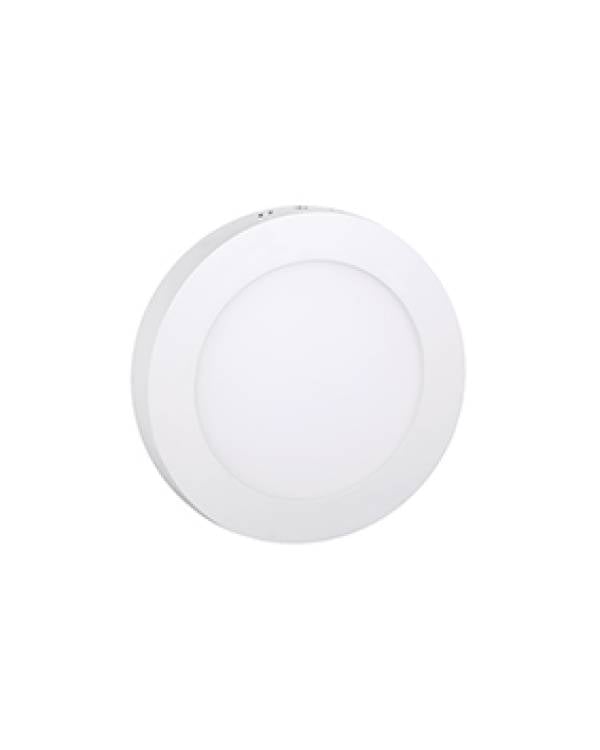 SURF ROUND LED PANEL 3000K 15W 1140LM WHT (Bx20)