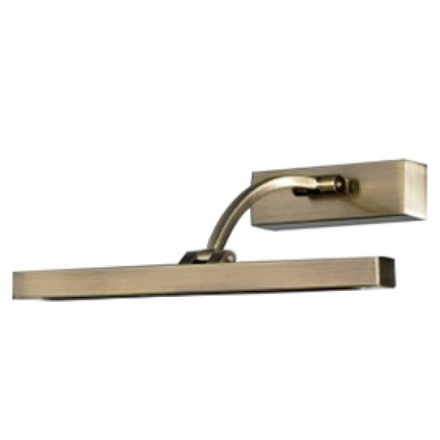 PICTURE LIGHT DARIO 9W 485mm ANTIQUE BRASS